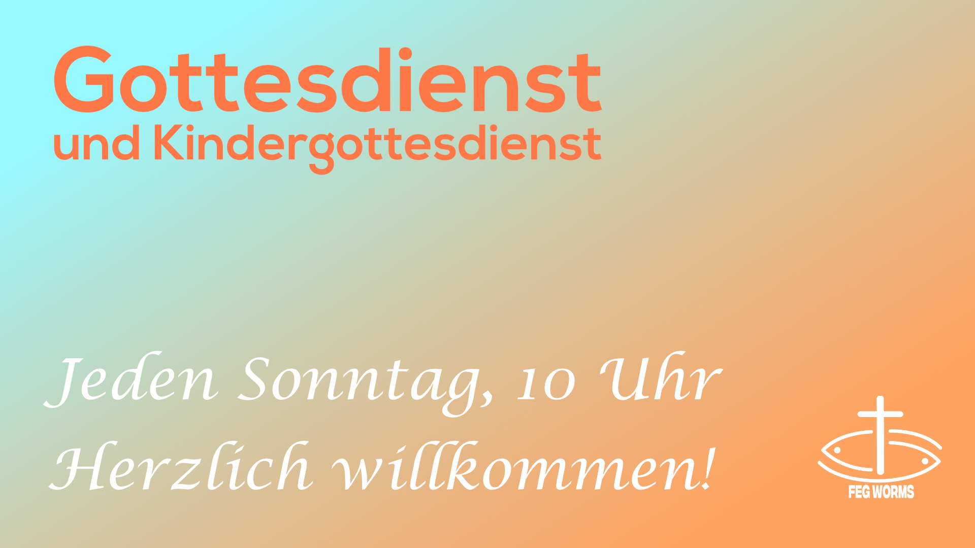 Gottesdienst allgemein