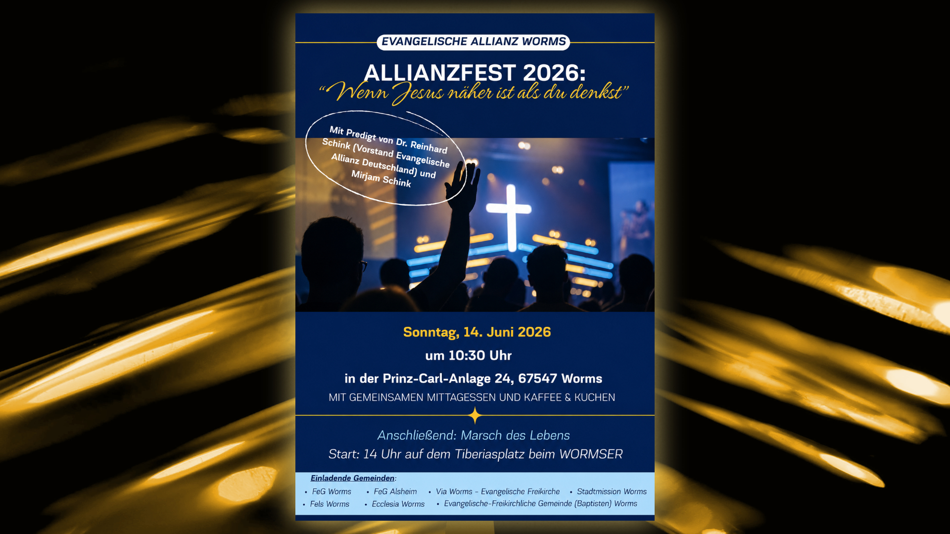 Allianztag 14.6.2026: Gottesdienst und Imbiss