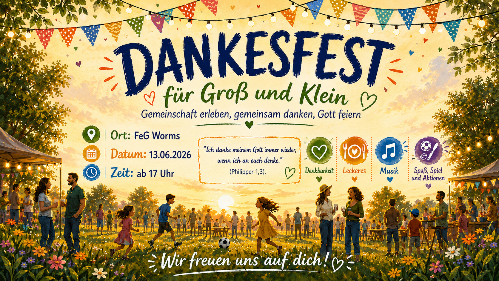 Dankesfest 13.6.2026